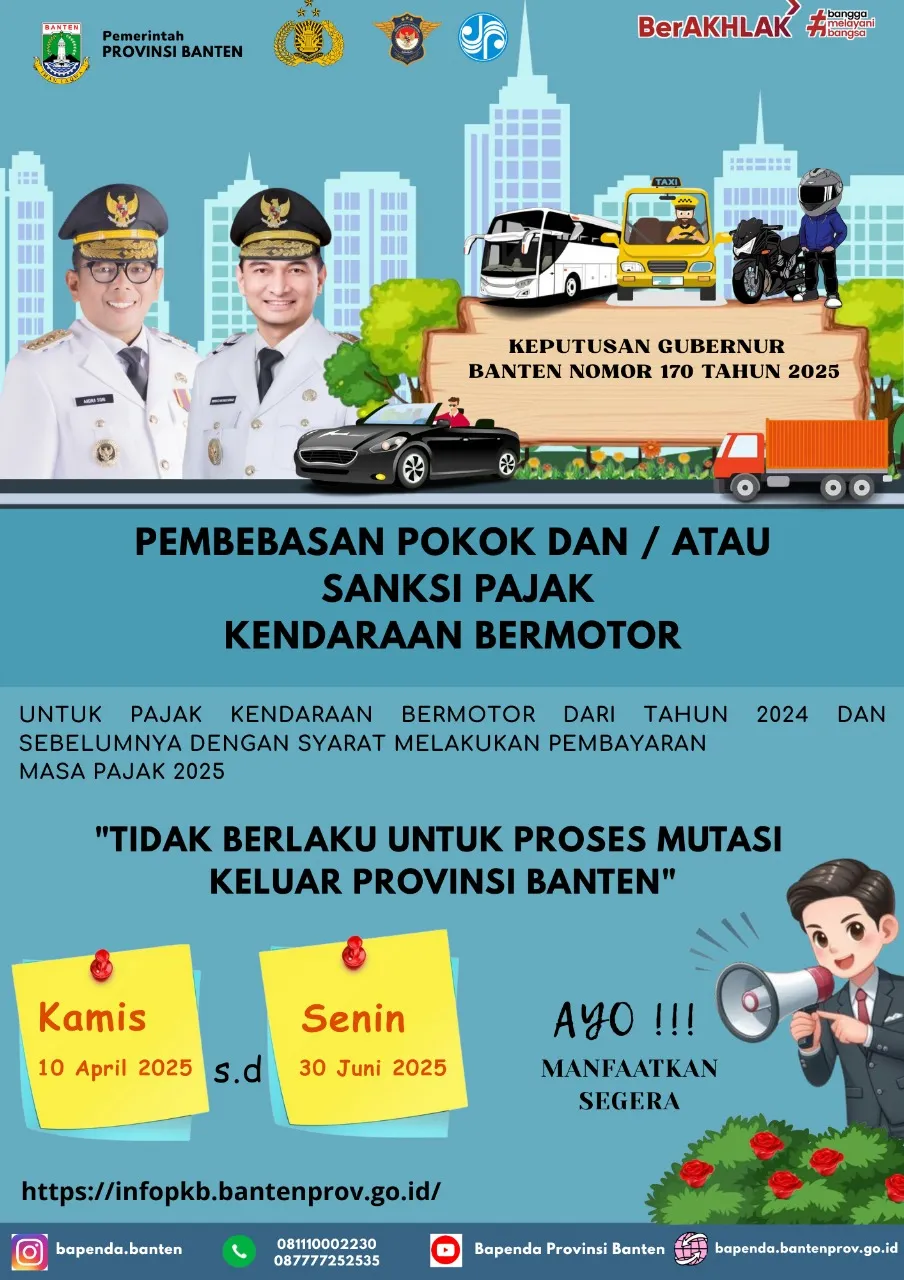 Pembebasan-Pokok-dan-atau-sanksi-pajak-kendaraan-bermotor-Provinsi-Banten-2025