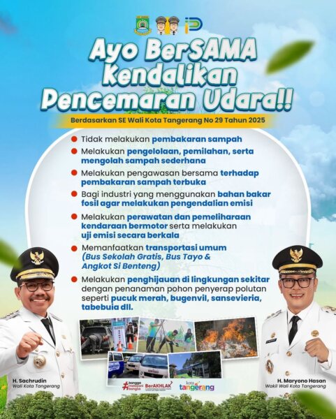52429pemkot-tangerang-terbitkan-surat-edaran-pengendalian-pencemaran-udara-524291
