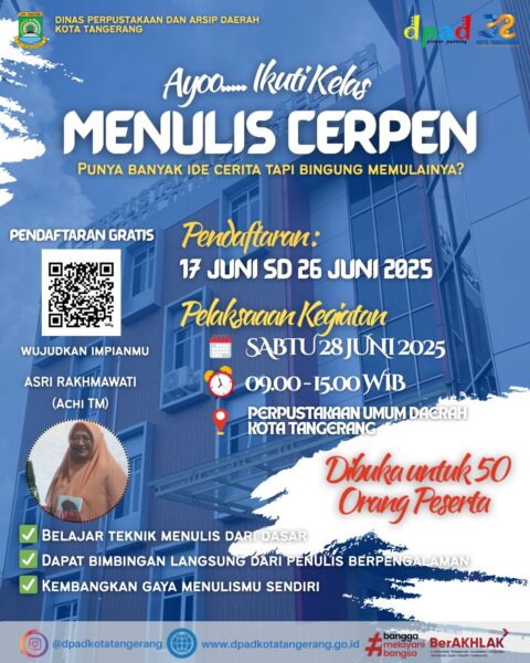 52437upaya-tingkatkan-literasi-pemkot-tangerang-buka-pendaftaran-pelatihan-menulis-cerpen-gratis-524371