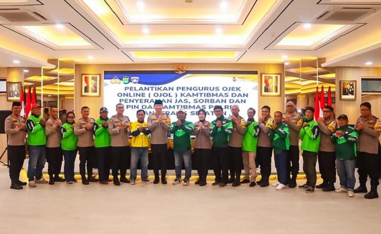 Polres Tangsel menjalin kerja sama dengan komunitas ojek online untuk memperkuat keamanan dan ketertiban masyarakat (kamtibmas). (Foto: Istimewa)