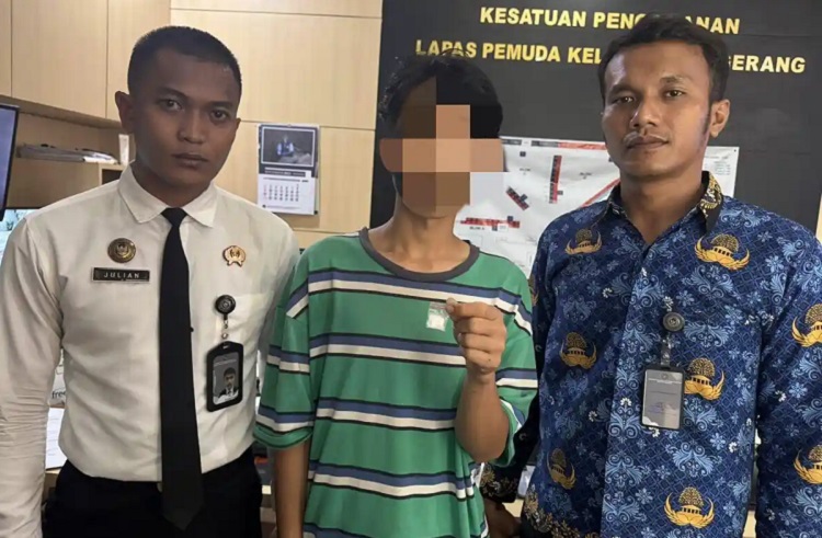 Lapas Pemuda Tangerang menggagalkan penyelundupan sabu satu gram. Tiga orang diamankan dan kasus ditangani Kepolisian. (Foto: Tribun Tangerang)