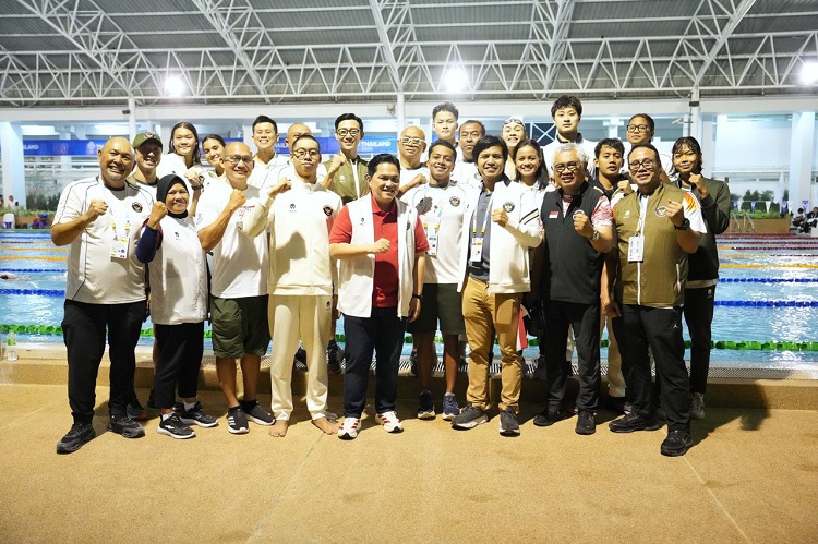 Menpora Erick Thohir apresiasi kehadiran para ketua cabor di SEA Games 2025 Thailand yang dinilai mampu meningkatkan semangat dan prestasi atlet. (Foto: Istimewa)