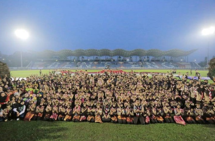 Tangerang Kitri Festival 2025 berlangsung 12–14 Desember dengan berbagai lomba kepramukaan dan kegiatan kreatif di Stadion Benteng Reborn. (Foto: Dok Pemkot Tangerang)