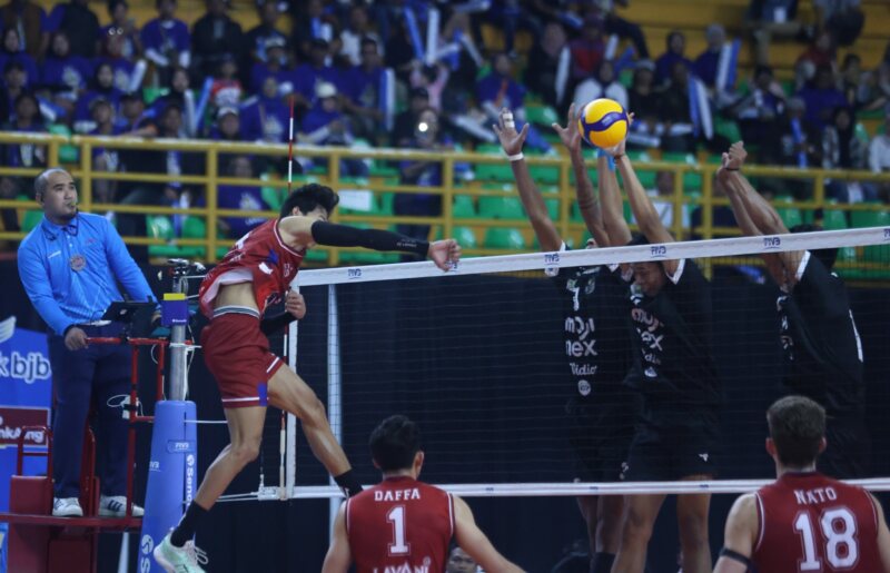LavAni Livin Transmedia meraih kemenangan 3-1 atas Medan Falcons pada seri ketiga Proliga 2026 di Bandung. (Foto: Istimewa)
