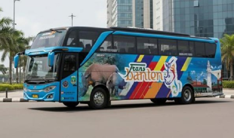 Trans Banten resmi perpanjang rute dengan dua titik baru. Bus beroperasi normal, gratis, dan interval tiap 30 menit di hari kerja. (Foto: Istimewa)