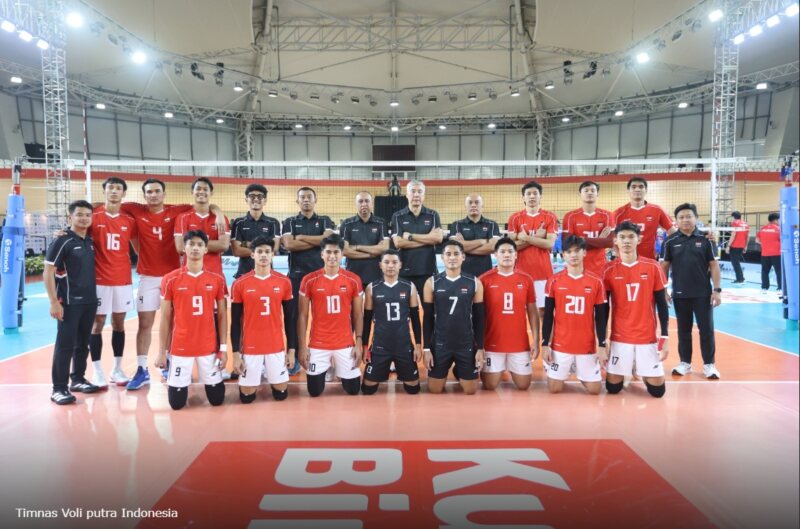 Indonesia dipastikan tampil di AVC Cup 2026 sektor putra dan putri. PBVSI mulai proses seleksi pemain nasional. ( Foto: Dok PBVSI )