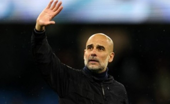 Pep Guardiola resmi meninggalkan Manchester City akhir musim meski kontraknya masih tersisa satu tahun. (Foto: AFP)