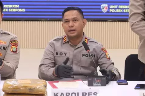 Kapolres Tangsel AKBP Boy Jumalolo (Foto: beritasatu.com)