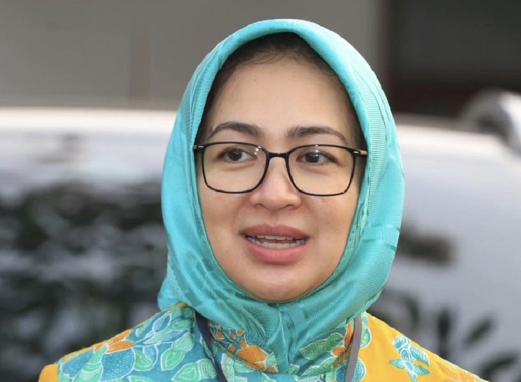Ketua DPD Partai Golkar Tangerang Selatan, Airin Rachmi Diany, mengingatkan kader partai agar mengutamakan karya nyata, memperjuangkan kepentingan rakyat, dan mengoptimalkan kinerja wakil rakyat. (FOTO: Dok Partai Golkar)